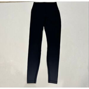 Lululemon Align Leggings Black Size 7 High Rise Nulu Yoga Pants